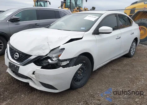2019 Nissan Sentra S z USA, uszkodzony, nr VIN 3N1AB7APXKY206098